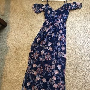 Floral maxi dress
